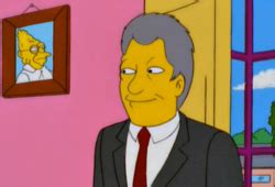 bill clinton simpsons.